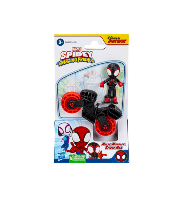 Spidey And Friends-Bike And Figure Miles