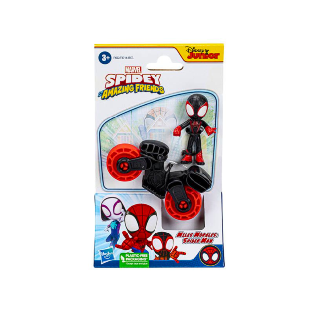 Spidey And Friends-Bike And Figure Miles